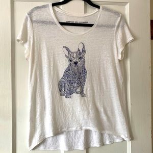 Comptoir des Cotonniers Linen Tee M
